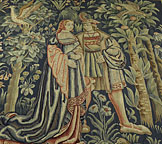 Antique tapestry Rug - # 8208