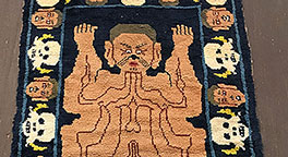 Vintage tibetan Rug - # 53311