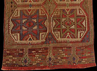 Antique verneh Rug - # 7481