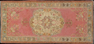 Antique vintage oushak Rug - # 40508
