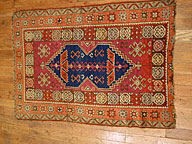 Antique yastik Rug - # 4701