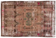 distressed Rug - # 128717