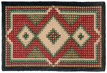 hooked Rug - # 125413