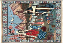 isphahan Rug - # 101500