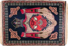 kashan Rug - # 104373