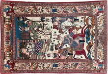 kashan Rug - # 108932