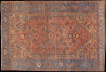 Vintage heriz Carpet - # 41096