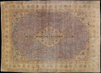 Vintage kashan Carpet - # 42023
