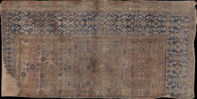 Antique yarkand Rug - # 40148