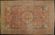 Antique tabriz Carpet - # 41527