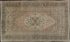 antique oushak Rug - # 40247