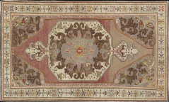 antique oushak Rug - # 40407