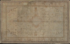 antique oushak Rug - # 40662