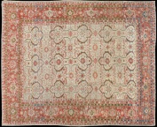 Antique sultan abad Carpet - # 40268