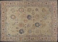 Vintage tabriz Carpet - # 40448