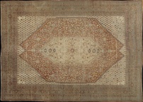antique tabriz Carpet - # 42094