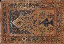 Antique antique tabriz hagi jalili Rug - # 40226