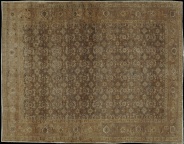 antique tabriz square Rug - # 40050