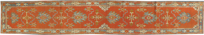 Vintage oushak Runner - # 10048