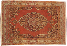 Antique tabriz Rug - # 10005