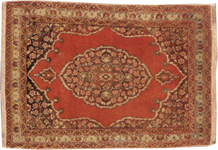 Antique tabriz Rug - # 10009