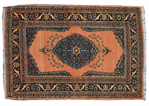 Antique tabriz Rug - # 10017