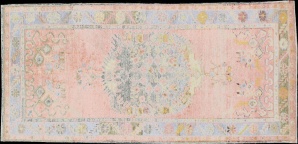 vintage oushak Rug - # 40509