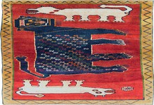 pictorial Rug - # 106089