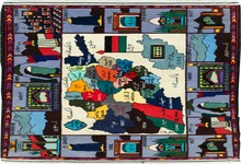 pictorial Rug - # 107526