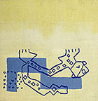 Vintage art deco Rug - # 52503