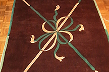 Vintage art deco Rug - # 55372