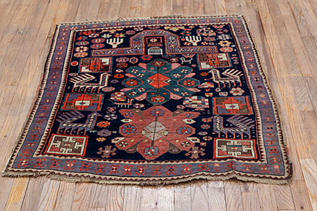 Vintage caucasian Rug - # 54768