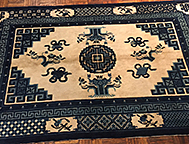 Vintage chinese, baotou Rug - # 55790