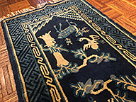 Vintage chinese, baotou Rug - # 55806