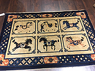 Vintage chinese, baotou Rug - # 55861
