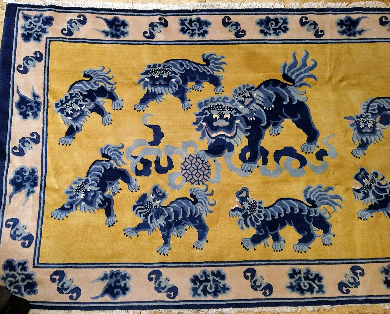 Vintage chinese Rug - # 55241