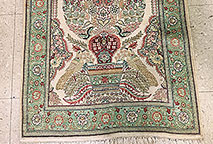 Vintage chinese, silk Rug - # 53062