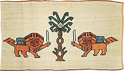 Vintage flatweave Rug - # 56380