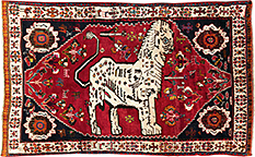 Vintage gabbeh Rug - # 57714