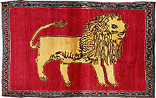 Vintage gabbeh Rug - # 57716