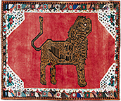 Vintage gabbeh Rug - # 57720