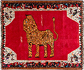 Vintage gabbeh Rug - # 57721