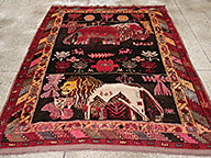 Vintage gabbeh Rug - # 57723