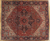 Vintage heriz Carpet - # 55389