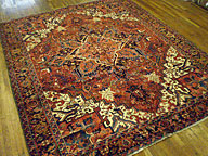 Vintage heriz Carpet - # 5849