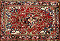 Vintage heriz Carpet - # 9977
