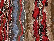 Vintage hooked Runner - # 52414