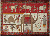 Vintage karabagh Rug - # 52419