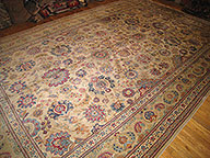 Vintage kashan Carpet - # 52865