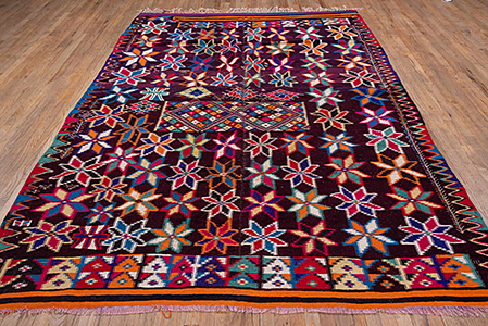 Vintage kilim Carpet - # 56848